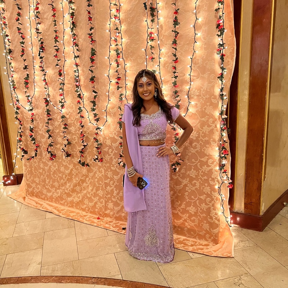 Purple Lehenga